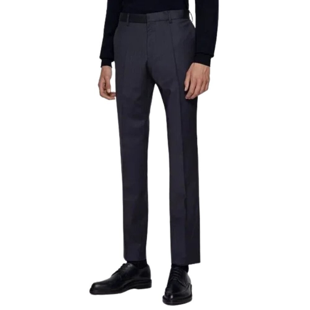 Boss by Hugo Boss Men's Herrel/Grace Slim-Fit Suit Pants in Navy Sz. 46R NEW